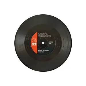 Großhandel Custom Insula ted CD Platten untersetzer Hitze beständige Schallplatten untersetzer