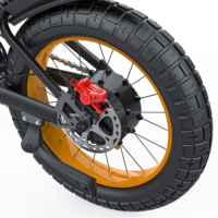 Motocicleta Eléctrica COSWHEEL de 3000W, 48V 40AH, Neumáticos Anchos, Todoterreno, Bicicleta Eléctrica de Montaña para Adultos