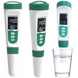 مقياس جودة المياه الرقمية <span class=keywords><strong>PH</strong></span> TDS tec Salt Temp مع مسبار قابل للاستبدال للاستخدام المنزلي مختبر تربية الأحياء المائية - Product Image 2