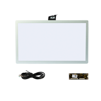 Écran tactile capacitif industriel de 21,5 pouces, étanche IP65, multi-touch 10 points avec interface USB, fonctionnement à large plage de température