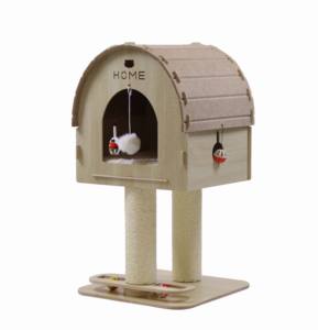 Nieuwe geïntegreerde multifunctionele meerlaagse milieuvriendelijke en duurzame kattenklimrek - Product Image 2