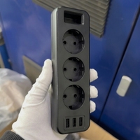 Multiprise industrielle universelle USB sur mesure, étanche et anti-poussière, en ABS, avec fiches mâles et femelles, OEM