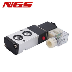 Katup Pneumatik 4M210-08 220V Katup Solenoid Elektrik 5/2 4M310-08/410-08L 4M220/320/420-10/15 DC24V Kontrol Udara Elektromagnetik - Product Image 4