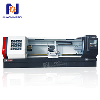 Tour horizontal CNC CK6180 GSK robuste à banc plat, déplacement de l'axe X de 340 mm, déplacement de l'axe Z de 3000 mm, positionnement de 0,001 mm