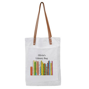 Borsa da 12 once per sublimazione di nuovo arrivo con piccola tasca personalizzata in bianco di grande capacità per lo Shopping in pelle sintetica borsa a mano - Product Image 2