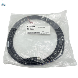 Cable Conector Industrial M12 Keyence GS-P8C3 de 8 Pines, 3m, Clasificación IP67, 250V, Aislamiento LSZH, 1 Año de Garantía (Vendedor Oro) - Product Image 1