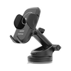 Soporte de Coche Giratorio con Carga Inalámbrica y Pantalla Plegable Personalizado OEM de Fábrica, Tipo C Universal con Ventosa para Rejilla de Ventilación - Product Image 3