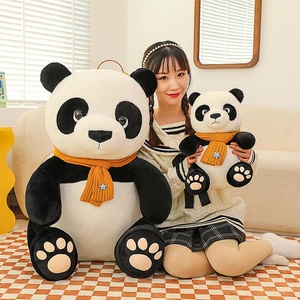 ตุ๊กตาแมวขาวดำจำลอง ของเล่นตุ๊กตาแมวขาวดำขนาดใหญ่น่ารัก เหมาะสำหรับเป็นของขวัญในเทศกาลสำหรับเด็กผู้ชายและเด็กผู้หญิง - Product Image 3