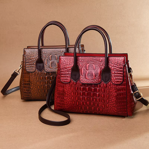 High Quality Pu Leather Fashion Women's Handbag Tote One Shoulder Crossbody Bag Retro Bags for Women - Product Image 5