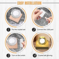 Gros bois led veilleuse base en bois 3d led lampe base pour 3D Illusion Night Light