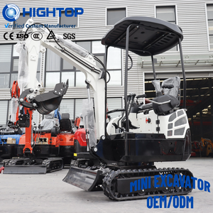 Mini Excavadora de 1500 kg con Control Piloto, Bomba Doble, Brazo Invertido, Pequeña Excavadora con Motor Briggs & Stratton y Koop en Oferta Ht-15pro Low - Product Image 1