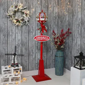 Figura de <span class=keywords><strong>farola</strong></span> de Navidad de gran tamaño, con luz - Product Image 1