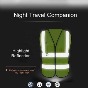 Visibility Video Light Running Bike Light Safety Usb Kids Child Poli Worker High Visibility Safety Vest with <strong>Hi</strong> <strong>Vis</strong> - Product Image 4