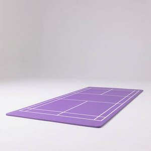 Revêtement de sol de badminton approuvé INOLP BWF installation facile tapis de cour intérieur violet matériaux de nettoyage de sport Chine Guatemala - Product Image 2
