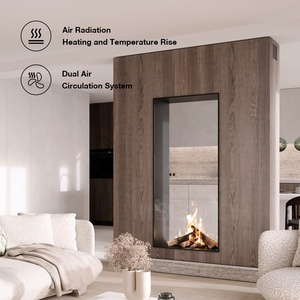 Caminetto <span class=keywords><strong>a</strong></span> <span class=keywords><strong>Gas</strong></span> MEISU.CH con Regolazione Personalizzabile della Fiamma, Inserti Grandi per Interni, Assemblaggio Pilotato per Fiamma Reale - Product Image 3