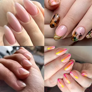 Kodies Gel 15ml tự san lấp mặt bằng gel Nail Polish UV/LED bán vĩnh viễn pháp làm móng tay véc ni cao su cơ sở Top Coat Nail Art lỏng - Product Image 6