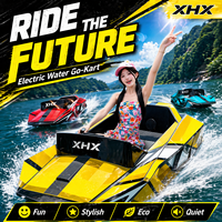 Kart Acuático Eléctrico Portátil de 10KW con Gran Capacidad de Almacenamiento, Mini Karting Eléctrico, Moto Acuática, Jet Ski