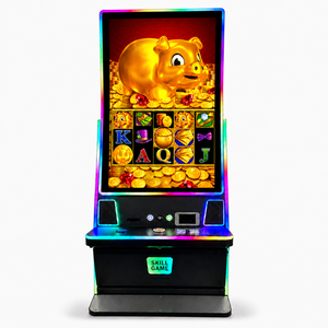 Máquina de Juegos de Habilidad con Pantalla Táctil Curva de 43 Pulgadas, Gabinete Arcade que Funciona con Monedas, con Luces LED RGB, Juego de Hucha para el Mercado Estadounidense - Product Image 1
