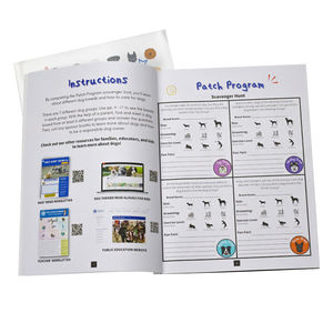 Libro de Arte de Alta Calidad con Tapa Blanda Personalizada, Serie de <span class=keywords><strong>Animales</strong></span>, con Pegatinas, Papel Recubierto, Impresión Offset, Encuadernación Perfecta - Product Image 2