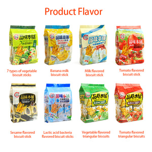 Palitos Pocky 192g, Galletas Crujientes de Vegetales Picantes, Saladas y Dulces, 7 Tipos en Bolsa - Product Image 5