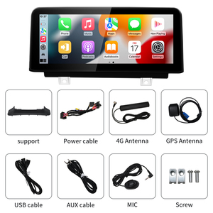 HFMidia Qualcomm Snapdragon 680 10.25 pouces Android16 Autoradio GPS Multimédia pour BMW Série 3/4 F30 F31F32 F33 NBT EVO - Product Image 6