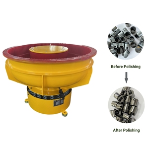 650L kunden spezifische Vibrations polier maschine mit einstellbarer Geschwindigkeit für Metall-Steins chmuck Aluminium-Kunststoff produkte - Product Image 4