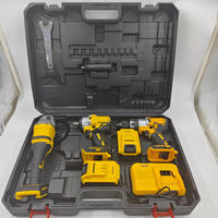 Kit d'outils électriques sans fil 3 en 1, meuleuse d'angle, perceuse électrique, clé à chocs, OEM ODM, vente en gros