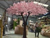 Arbre artificiel de cerisier en fleurs pour décoration de mariage et de fête, arbres artificiels de cerisier en fleurs à vendre, cerisier