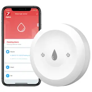 Smart Life Waterlekkage Leksensor Ip66 Alarm App Detector Immersie Tuya Zigbee Water Lek Sensor