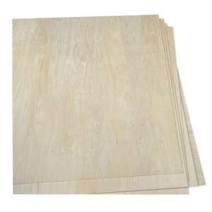 High Quality 3mm 4mm 6mm <strong>Basswood</strong> Plywood <strong>Sheets</strong> <strong>4x8</strong> Commercial Grade E1 Standard Double-Sided Decoration for Hotel Use - Product Image 4