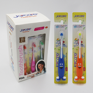 Venta al por mayor personalizado Joycare cerdas de nailon suave cepillo de dientes para niños con sonrisa divertida mango de dibujos animados - Product Image 5