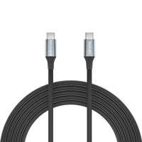 Câble de charge rapide USB-C vers USB-C ESEEKGO ES-C100 100W/6A 1M/3.3FT en nylon anti-casse pour montre connectée, ordinateur, écouteurs