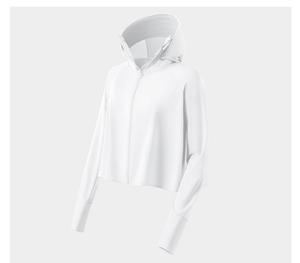 Cheap Custom Logo UPF50+ Women's Long Sleeve Ice Silk Sun Protection Jacket Outdoor Hooded Ultraviolet-Proof Clothing
