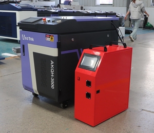 Máquina de Soldadura Láser de Fibra Portátil CNC <span class=keywords><strong>MAX</strong></span> Raycus de Doble Alimentación de Hilo, de Gran Venta, para Soldar Metal, Acero Inoxidable y Tubos de Aluminio - Product Image 3