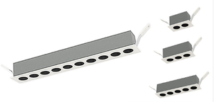 <span class=keywords><strong>Ecolux</strong></span> più venduto da incasso antiriflesso IP44 in alluminio COB 2700K lampada a griglia per interni a LED - Product Image 2