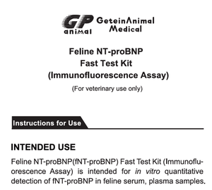 Kit de Prueba Rápida Getein Feline NT-proBNP (Ensayo de Inmunofluorescencia) para Detecció<span class=keywords><strong>n</strong></span> Cuantitativa in <span class=keywords><strong>Vitro</strong></span> de fNT-proBNP - Product Image 3