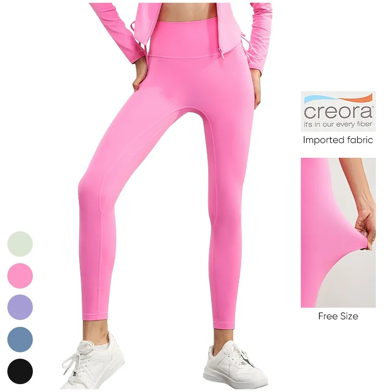 Kostenlose Größe Yoga Leggings Butt Lifting Sport Legging Benutzer definierte Workout Wear Gym Fitness Hosen High Waist Yoga Leggings Frauen