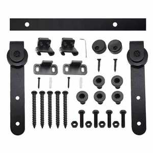 Fournisseur chinois de quincaillerie pour <span class=keywords><strong>porte</strong></span> <span class=keywords><strong>coulissante</strong></span> double mini, kit de rail à roulettes pour armoire, <span class=keywords><strong>placard</strong></span> - Product Image 2