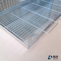 LIZE New Hot Sell Cage à pigeons galvanisée pour l'élevage d'oiseaux Pigeons Transport Plaque galvanisée Cage à oiseaux Argent Animal Respirant