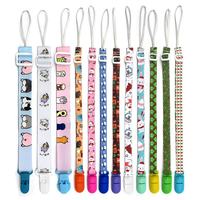 Attache-tétine pour bébé avec ruban, support de sucette, attache-tétine pour nourrisson