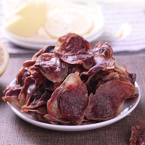 Venta al por mayor de golosinas de secado para mascotas, aperitivos para perros, rodajas de molleja de pollo secas, recompensas interactivas para entrenamiento de cachorros, golosinas para perros - Product Image 2