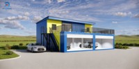 Usine de conteneurs Skyacross, conteneur modulaire préfabriqué pour lavage de voitures, maison conteneur, boutique mobile, conteneur préfabriqué sur mesure
