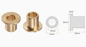 บริการผลิตชิ้นส่วนเครื่องจักรกลแบบกำหนดเองด้วยเครื่อง CNC ของ LeGood เช่น แหวนรองทองเหลือง หน้าแปลน ปลอกเพลา และบูช - Product Image 2