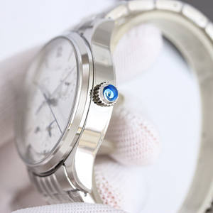 Montres pour hommes, montres de bureau à trois aiguilles avec calendrier, montres décontractées, montres mécaniques élégantes et de haute qualité - Product Image 5