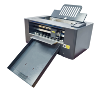 Traceur de découpe d'étiquettes S490DH à double tête avec servomoteur, alimentation automatique de feuilles de vinyle et de carton A3, A4, A3+, avec fonctions de découpe et de pliage