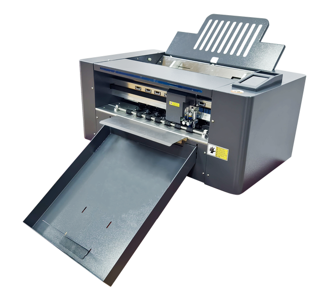 S490DH Double Heads Servo Motor  A3 A4 A3+ Vinyl &Cardboard Sheet Auto-feeding  Label Cutting Plotter With Cutting and Creasing