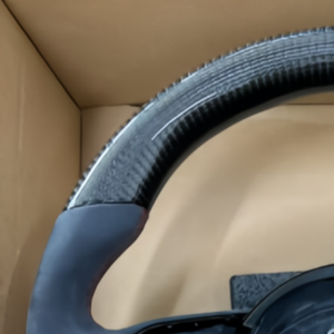 Volant en suède et fibre de carbone pour Audi A4 B8.5 <span class=keywords><strong>S4</strong></span> RS4 A5 S5 RS5 RS6 Q5 Q7 Q3 A1 A3 A6 S3 S1 <span class=keywords><strong>S4</strong></span> RS3 B8 TT <span class=keywords><strong>MK2</strong></span> C6 C7 - Product Image 3