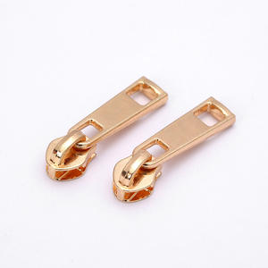 Kustom Logo terukir 3 # logam sangat tahan korosi Tote perangkat keras ritsleting kepala tarik tombol Loop untuk dompet tas - Product Image 6