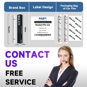 PESAFILM TPU <span class=keywords><strong>Lyon</strong></span> Vert Non Jaunissant Revêtement Auto-Cicatrisant 7.5mil Film TPU PPF pour <span class=keywords><strong>Voiture</strong></span> Film de Protection de Peinture Automobile - Product Image 5