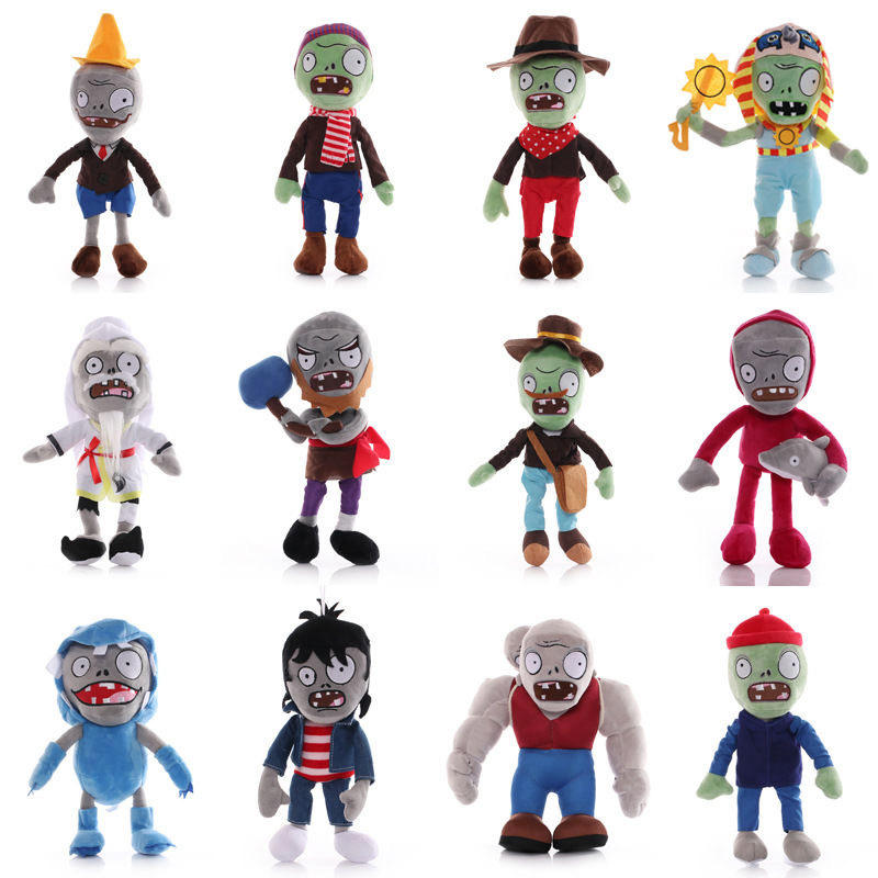 Juguetes De Todos Los Peluches De Plants Vs Zombies Coleccionables